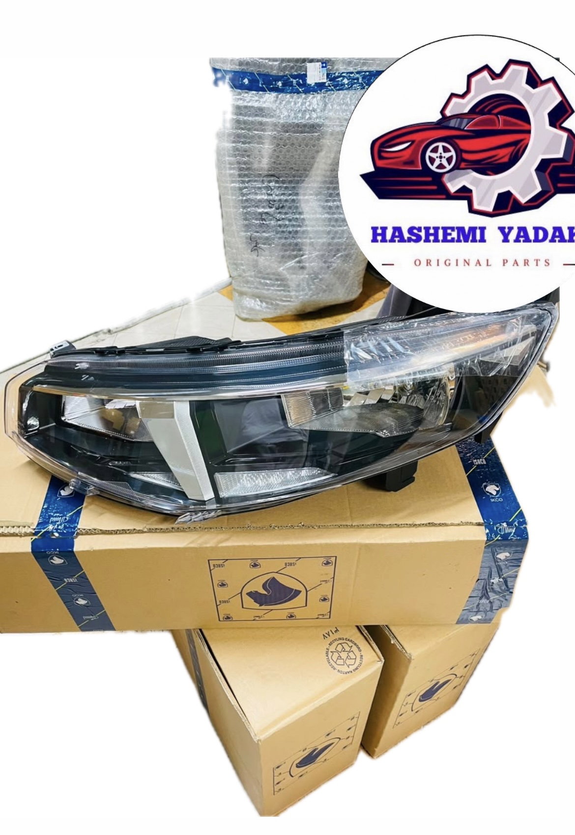 چراغ جلوی سمت چپ تارا دنده و اتوماتیک
